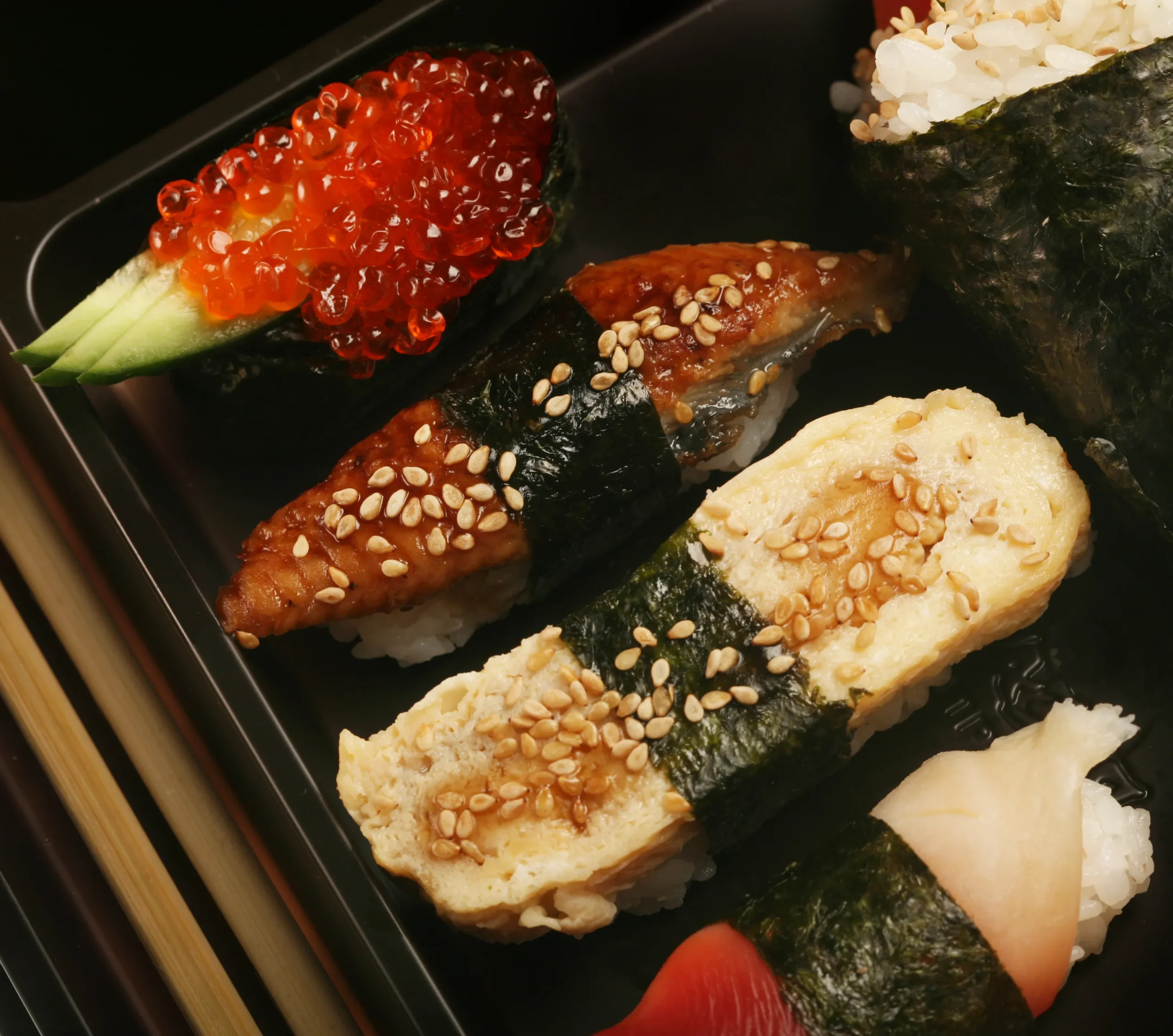 Entrante de la alta cocina japonesa