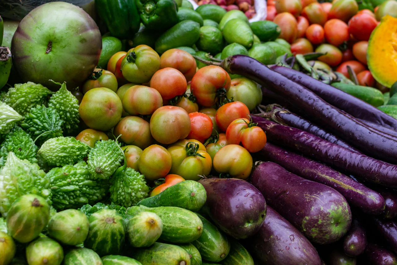 Healthy food veganos, vegetarianos y flexitarianismo